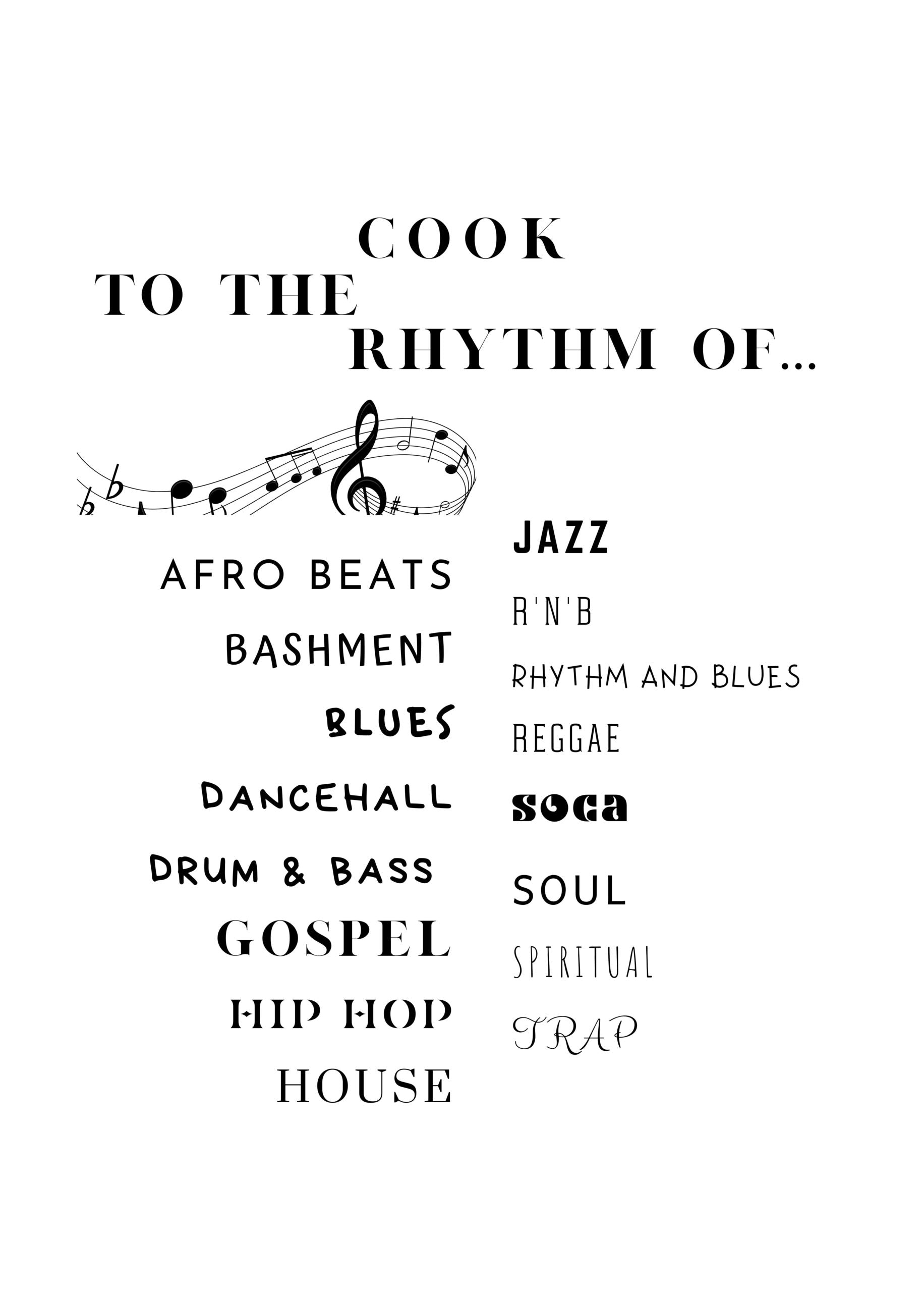 COOK TO THE RHYTHM