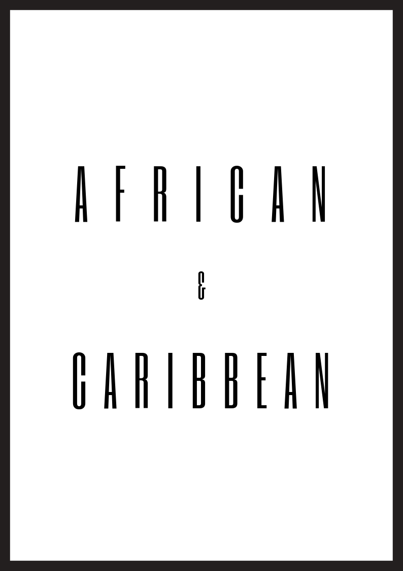 AFRICAN &amp; CARIBBEAN