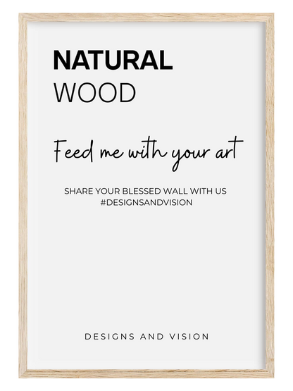 NATURAL WOOD CLASSIC FRAME
