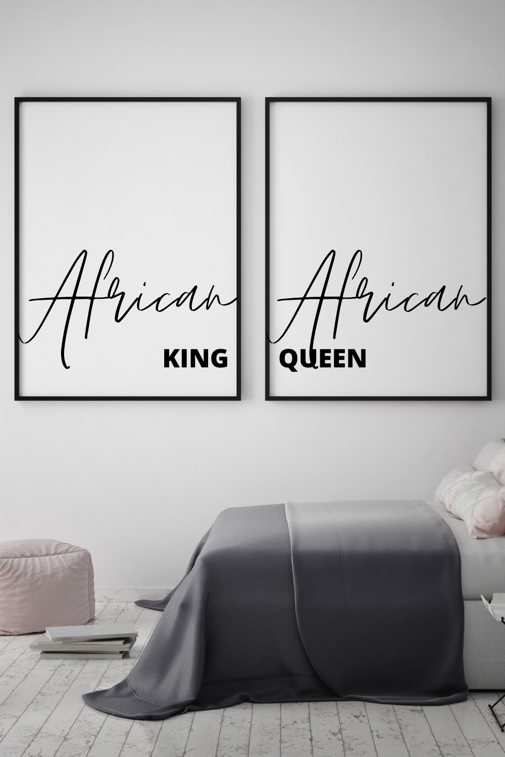 AFRICAN KING &amp; QUEEN SET